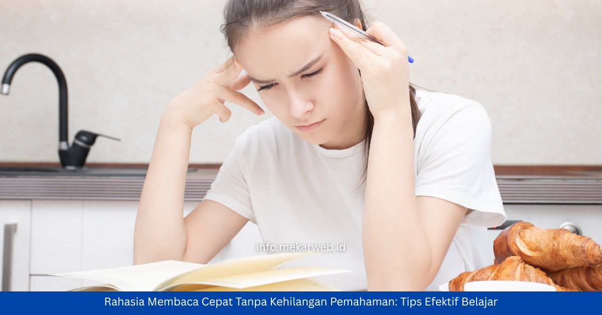 Rahasia Membaca Cepat Tanpa Kehilangan Pemahaman: Tips Efektif Belajar