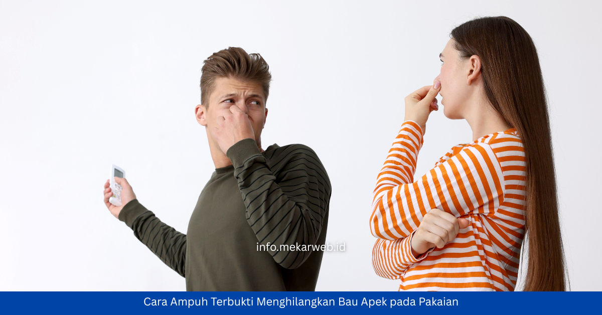 Cara Ampuh Terbukti Menghilangkan Bau Apek pada Pakaian