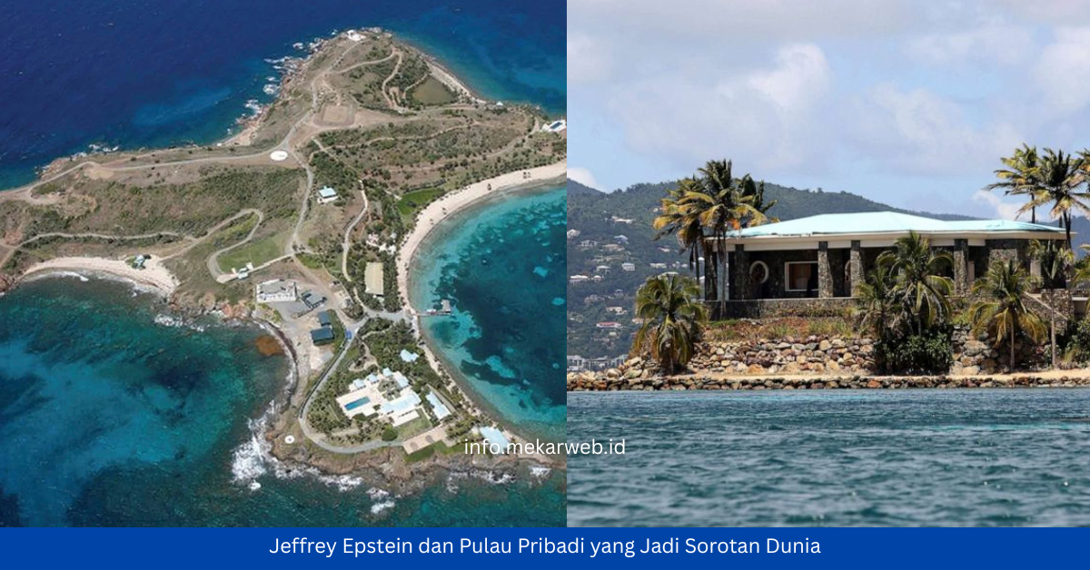 Jeffrey Epstein dan Pulau Pribadi yang Jadi Sorotan Dunia
