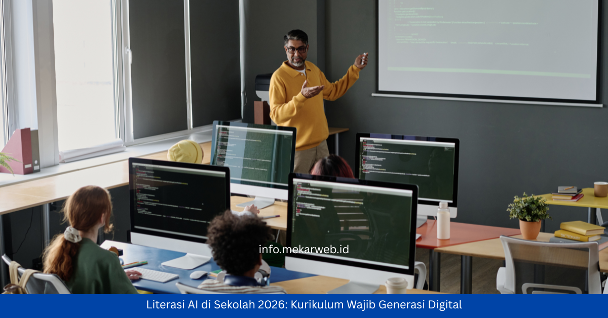Literasi AI di Sekolah 2026: Kurikulum Wajib Generasi Digital