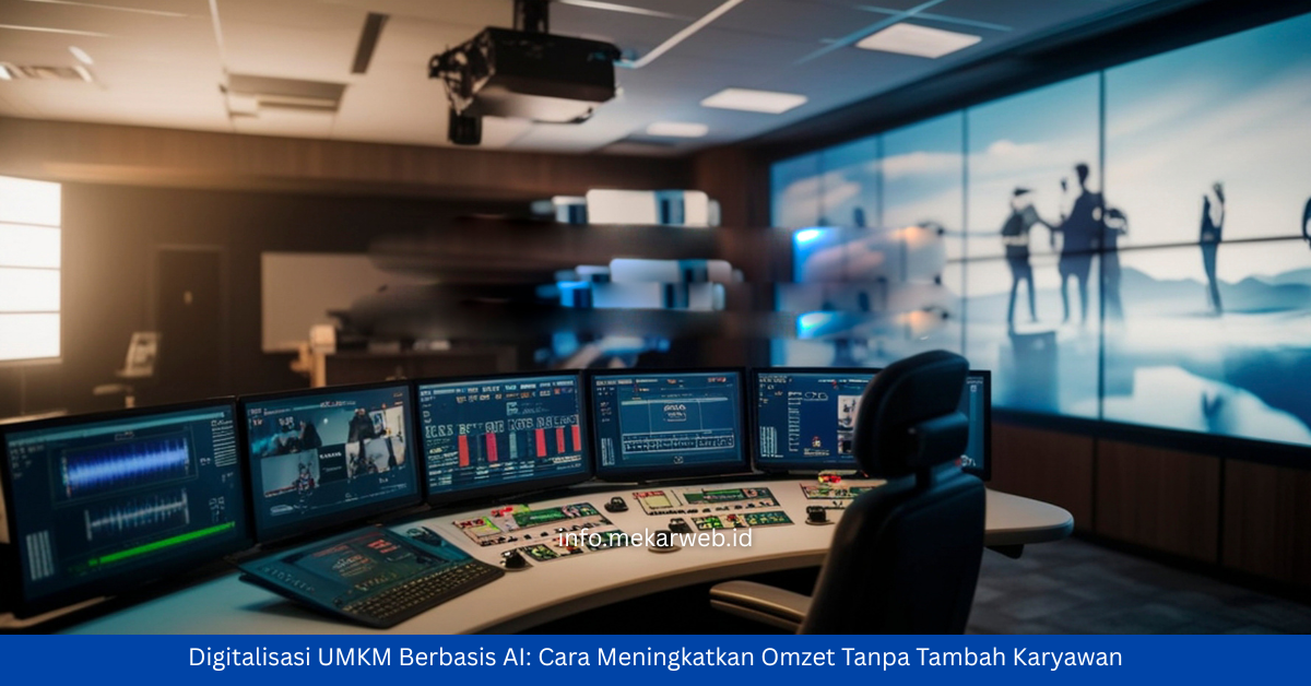 Digitalisasi UMKM Berbasis AI: Cara Meningkatkan Omzet Tanpa Tambah Karyawan