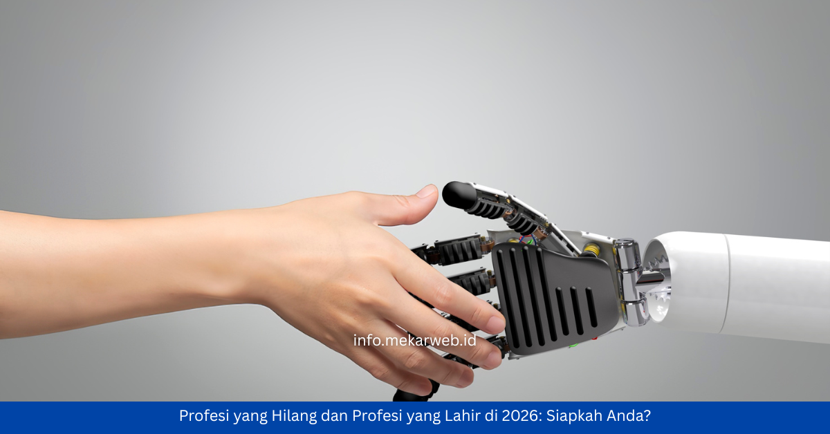 Profesi yang Hilang dan Profesi yang Lahir di 2026: Siapkah Anda?