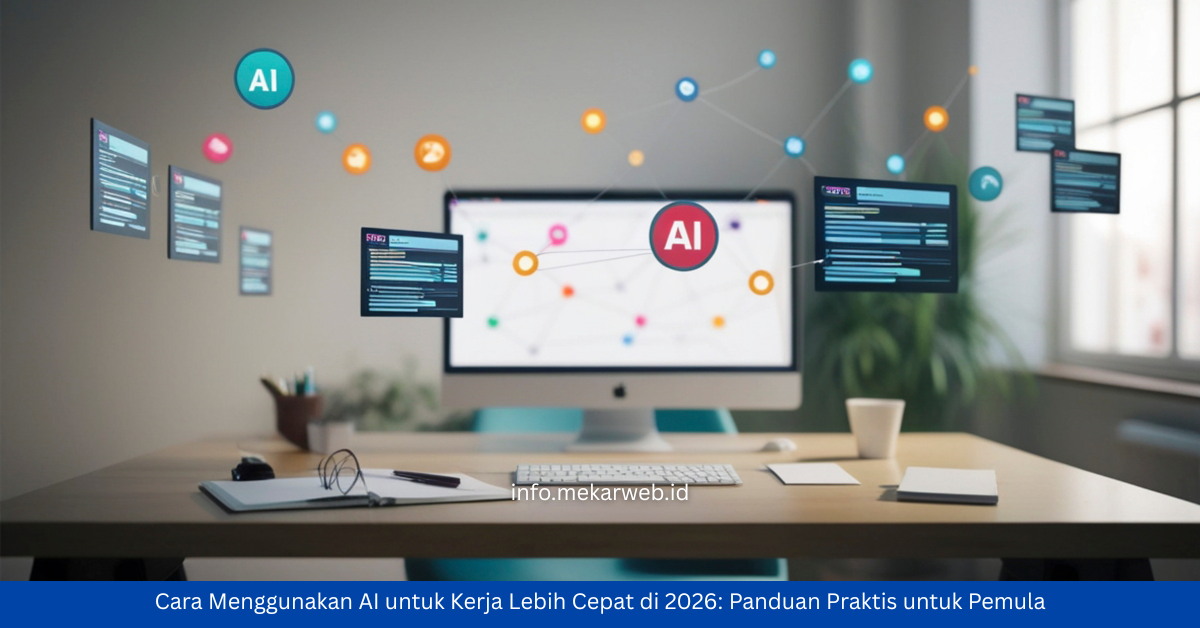 Cara Menggunakan AI untuk Kerja Lebih Cepat di 2026: Panduan Praktis untuk Pemula