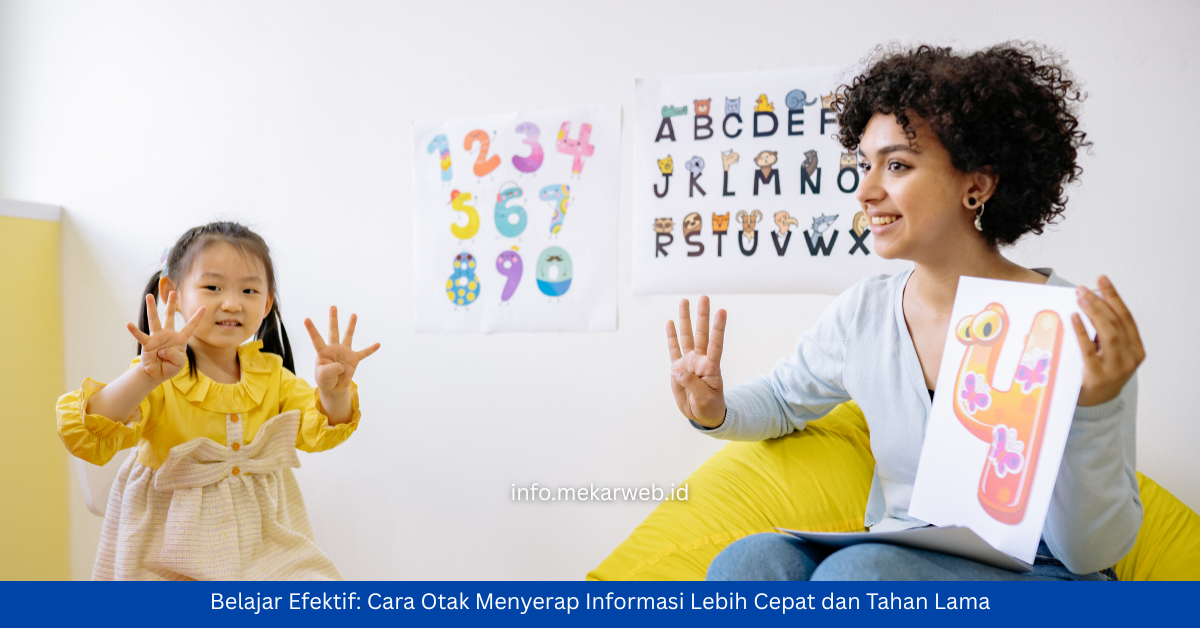 Belajar Efektif: Cara Otak Menyerap Informasi Lebih Cepat dan Tahan Lama