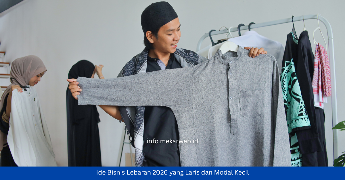 Ide Bisnis Lebaran 2026 yang Laris dan Modal Kecil