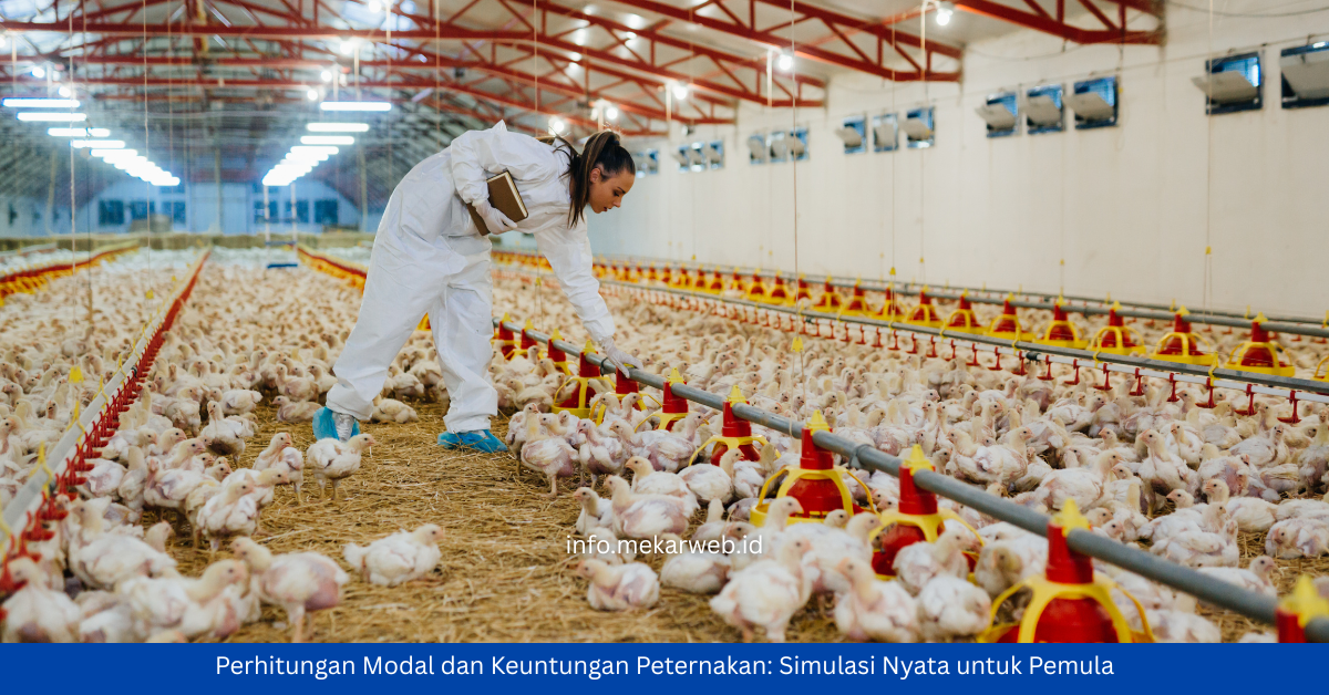 Perhitungan Modal dan Keuntungan Peternakan: Simulasi Nyata untuk Pemula